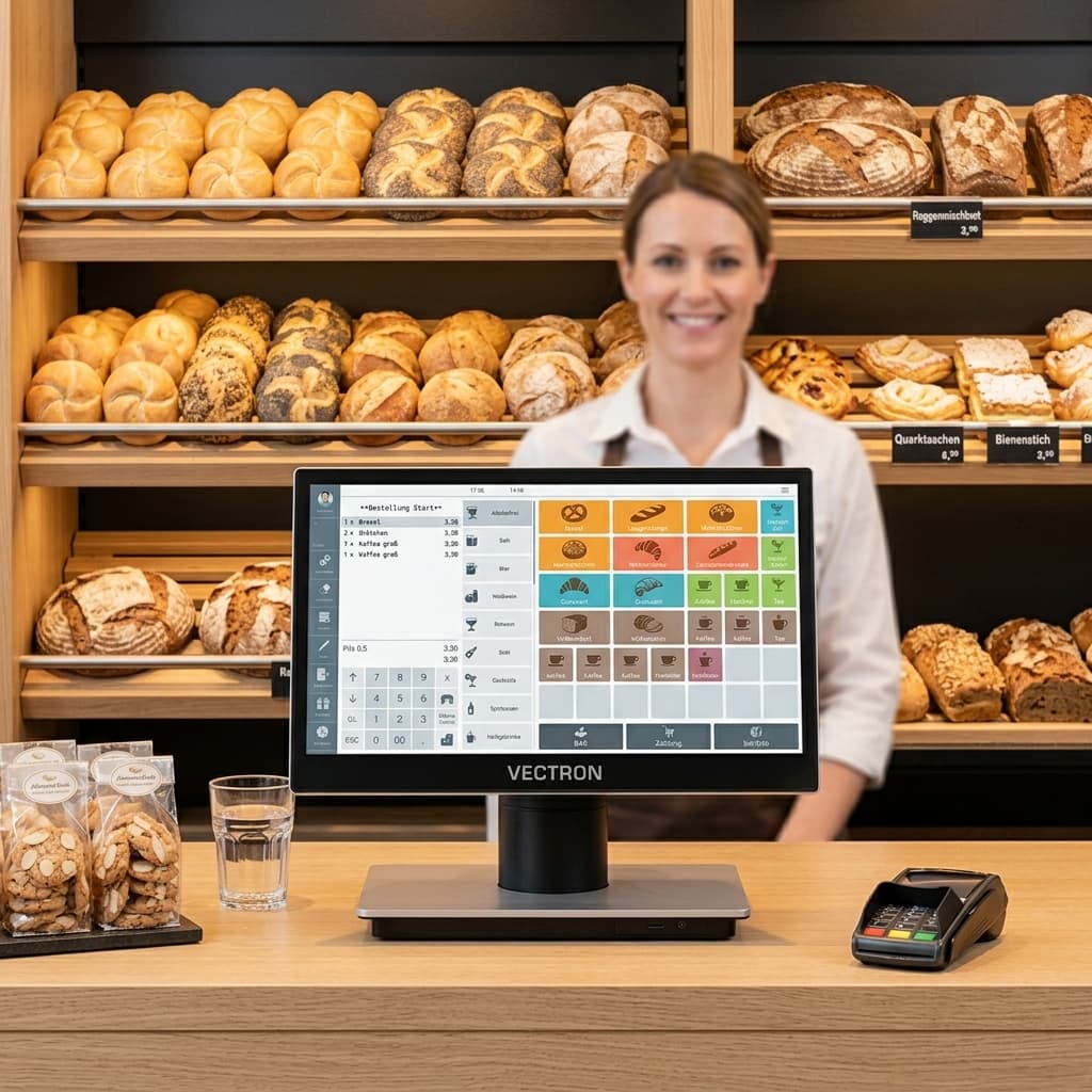 Die Bäckerei-Filiale