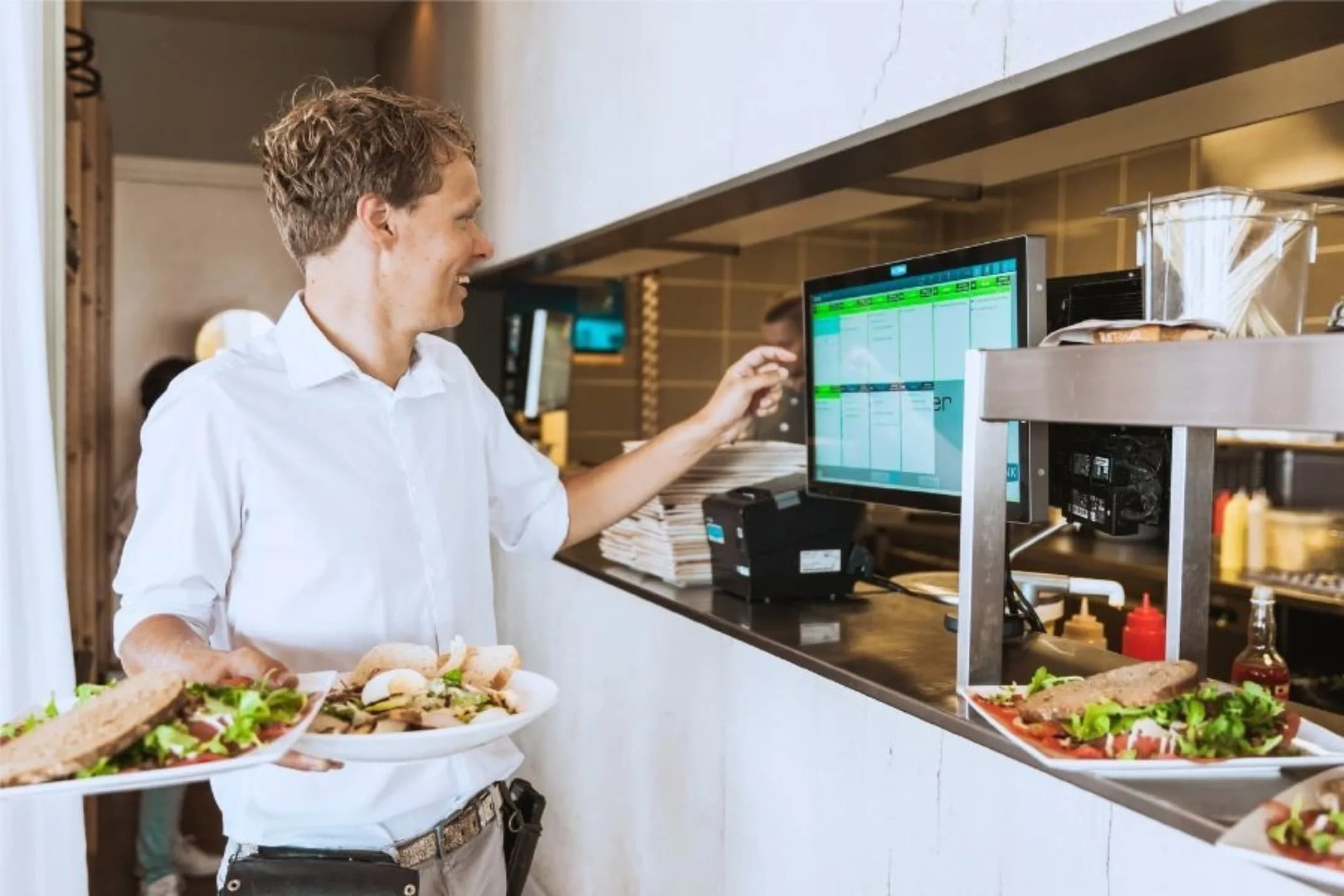 Eijsink Kitchen & Bar Manager Küchenmonitor auf Halterung