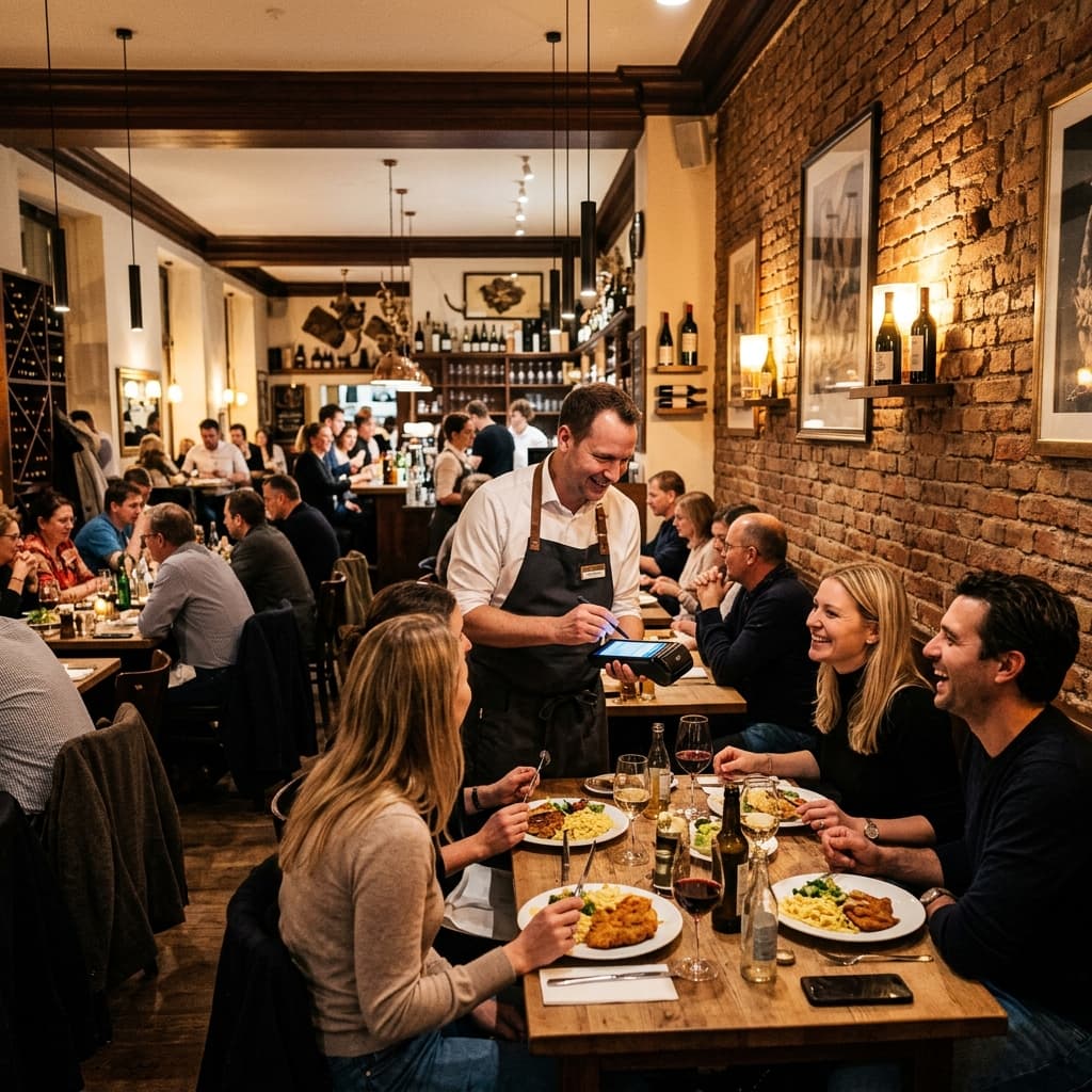 Kassensystem im laufenden Gastronomiebetrieb